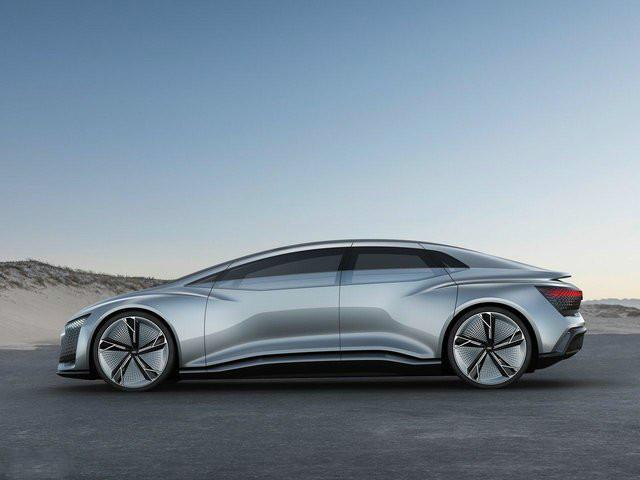 奧迪發布電動無人駕駛車,續航超700公里