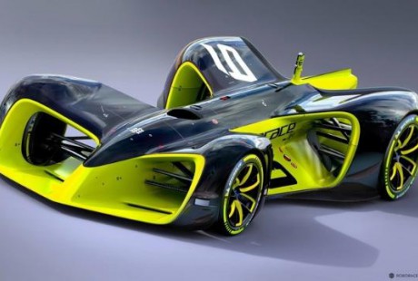 帥呆了！無人駕駛賽車Roborace正式發布DevBot 2.0原型車