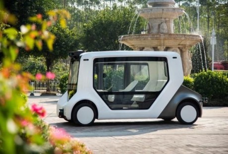 社區(qū)無人駕駛汽車，解決「最后一公里」難題