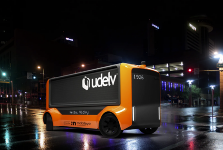 推出3.5萬輛無人駕駛配送車，英特爾子公司Mobileye與Udelv展開合作