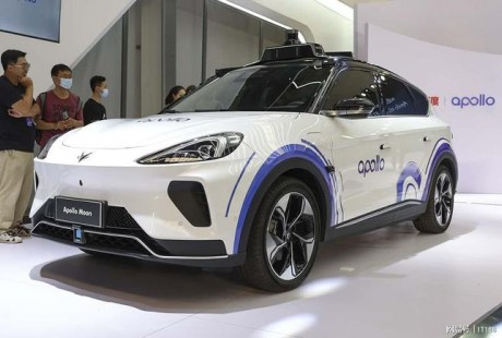 百度發布自動駕駛汽車，一輛車成本為48萬